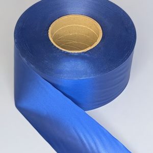 PS901C Лента сатиновая синяя 80мм х 200м.