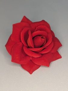 Г1475 Голова розы бархатная.