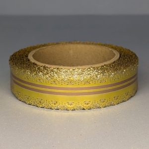 Лента 3 см х 25ярд Ажурная бронзовый