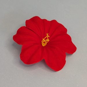 Г1565 Голова клематиса бархатная d-12.5см.