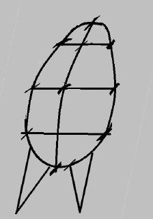 Каркас овал 1,2м (МИШКА)
