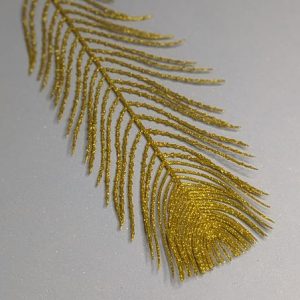 В1945 Ветка перо "Павлина" h-41см.