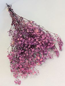 Б7166 Букет гипсофилы натуральной 80см.