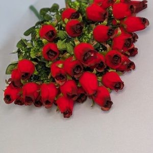 Б2868 Букет бутонов роз бархатный 35г.