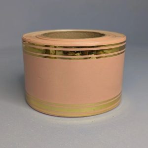 Лента с золотой полосой 8/50