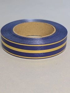 Лента с золотой полосой 3/50