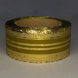 Лента Корона с золотой полосой 5/25